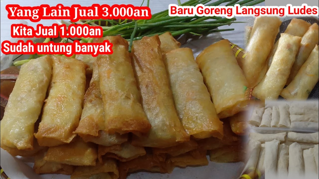 Cara Membuat BULAN RAMADHAN SUDAH MULAI DEKAT COBALAH RESEP INI UNTUK MENU TAKJIL / RESEP LUMPIA MIE SERIBUAN Yang Mantap