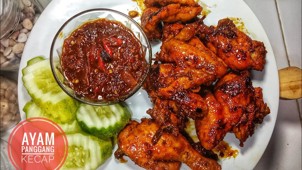 Cara Membuat AYAM PANGGANG KECAP SAMBEL IRIS Yang Sangat Enak