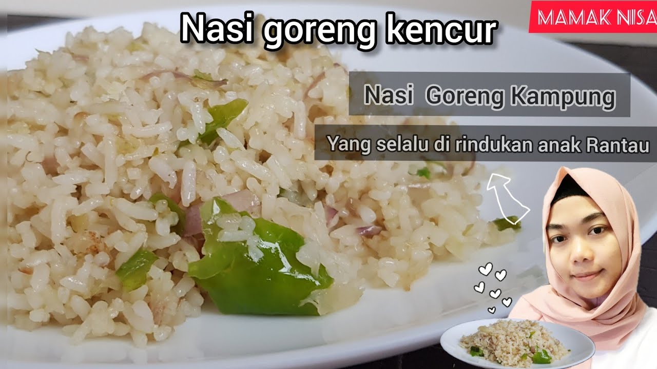 Masakan Sehat NASI GORENG KENCUR/NASI GORENG KAMPUNG Yang Sedap