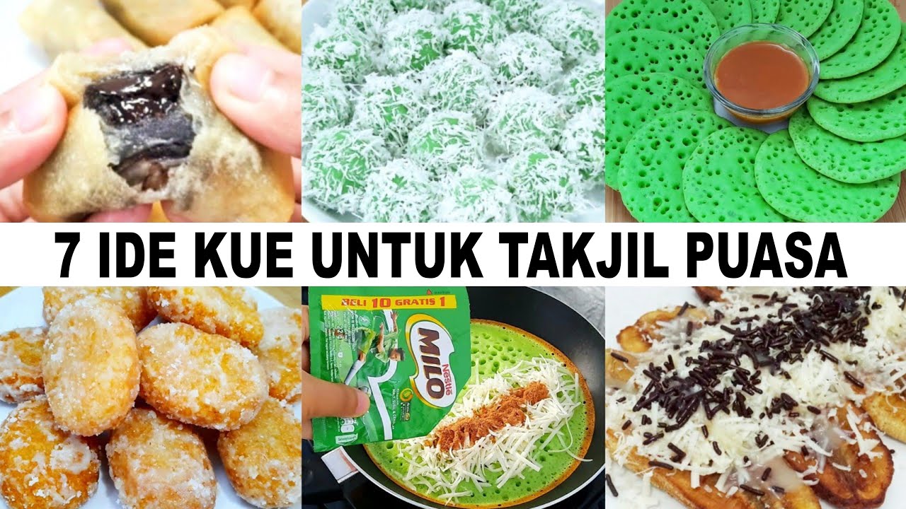 Menu Diet 7 RESEP IDE KUE UNTUK TAKJIL ENAK DAN MUDAH | PERSIAPAN BULAN PUASA Yang Menggugah Selera