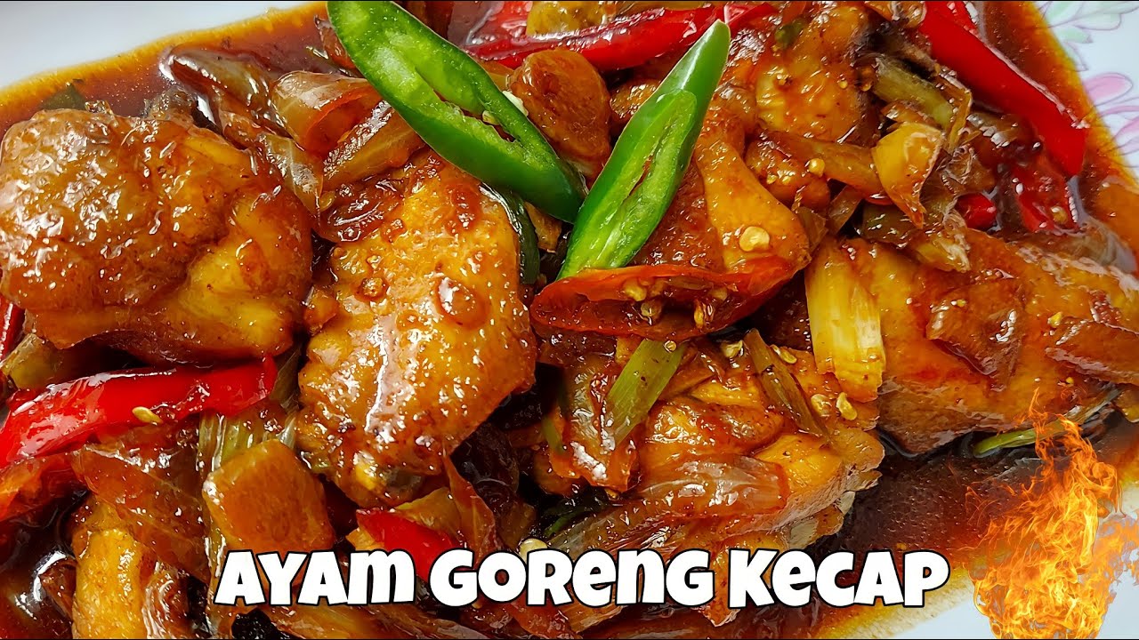 Bahan Makanan Resep Ayam Goreng Kecap Sederhana | Bumbunya mantul 😱❤ [ Resep Cepat ] Yang Menggugah Selera