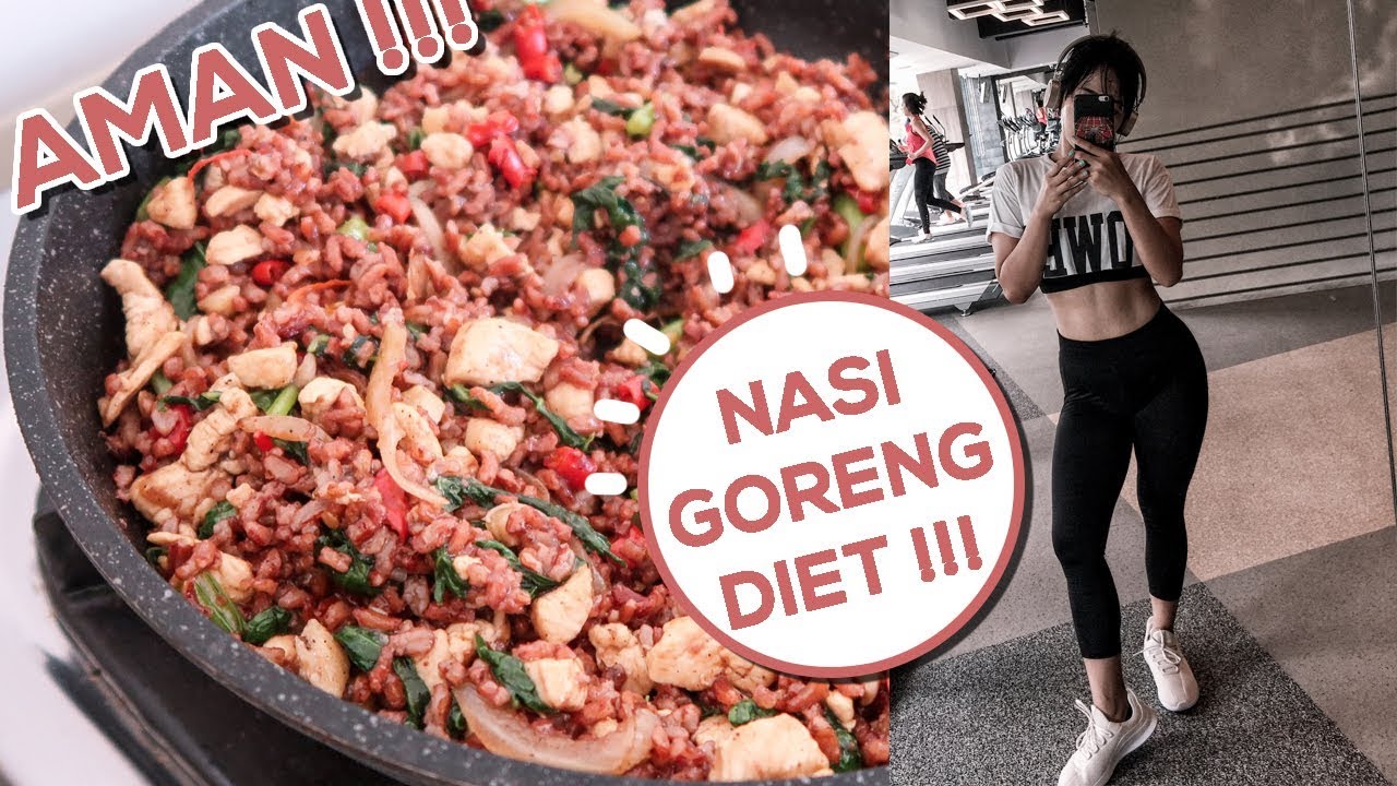 Menu Diet RESEP NASI GORENG NASI MERAH YANG AMAN BUAT DIET KALIAN !!!! Yang Bergizi Tinggi