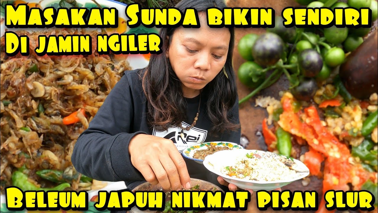 Petunjuk Masak MASAK MAKANAN SUNDA BUHUN | NASI GORENG MINYAK JALANTAH | BELEUM JAPUH Yang Sehat