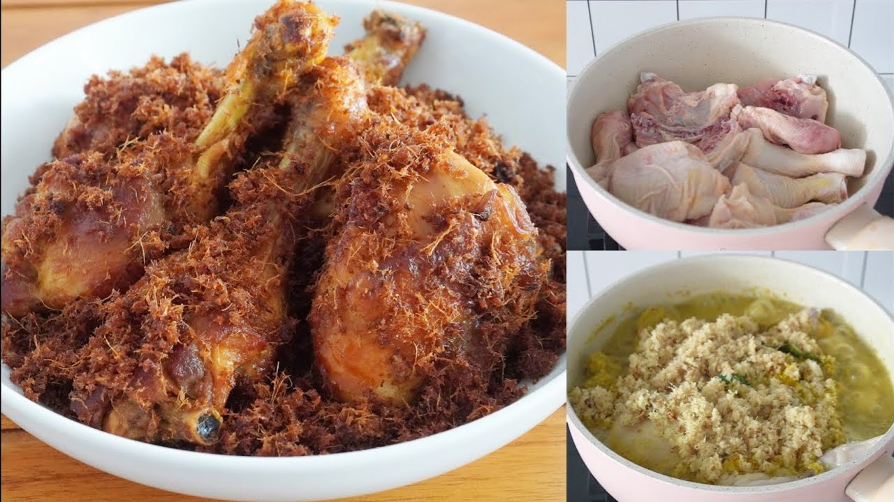 Cara Membuat Cara membuat ayam goreng lengkuas seperti di rumah makan Padang | Bisa untuk frozen food Yang Bergizi