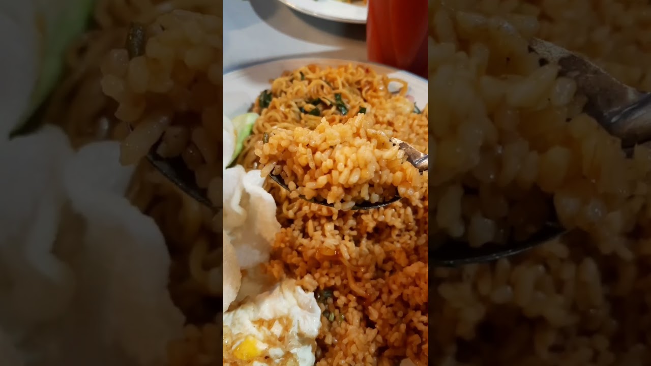 Cara Membuat Minas – Mie Nasi Goreng #shorts  #fyp Yang Sedap