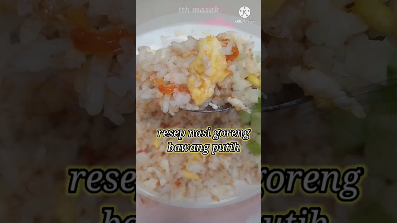 Ide Masakan resep nasi goreng enak,nasi goreng bawang putih wangi nya bikin laper#shorts Yang Maknyus