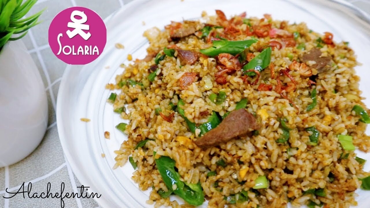 Cara Membuat Resep Nasi Goreng Cabai Ijo ala Restoran Solaria || Enak dan Murah Buat Sendiri Yang Menggugah Selera