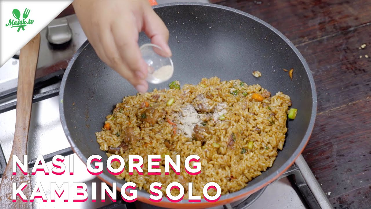 Menu Diet Nasi Goreng Kambing Solo Yang Sehat