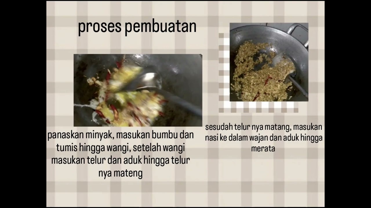 Bahan Dapur cara Membuat Nasi Goreng Sederhana,Rasa Luar Biasa Yang Mantap