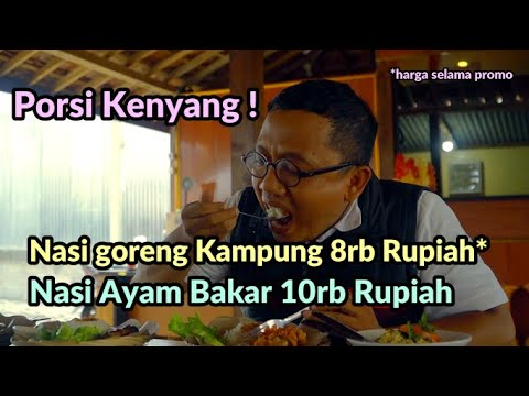 Makanan Sehat Termurah di Jogja ! Nasi goreng kampung rumah makan jogja wisata kuliner jogja terbaru 2023 Yang Bergizi Tinggi