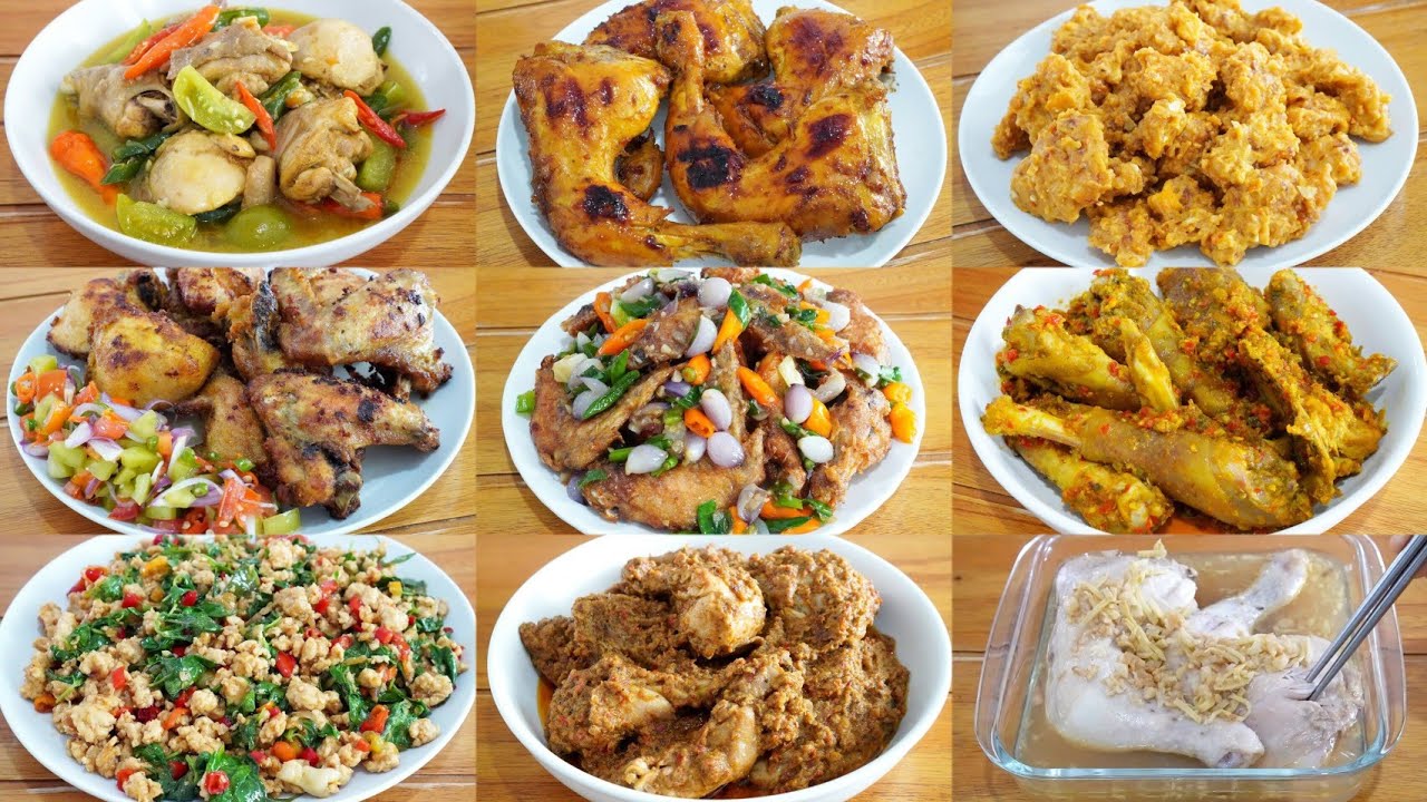 Kreasi Masakan 12 Inspirasi Masakan Ayam Menu Sehari-Hari Untuk Sahur dan Berbuka Yang Nikmat