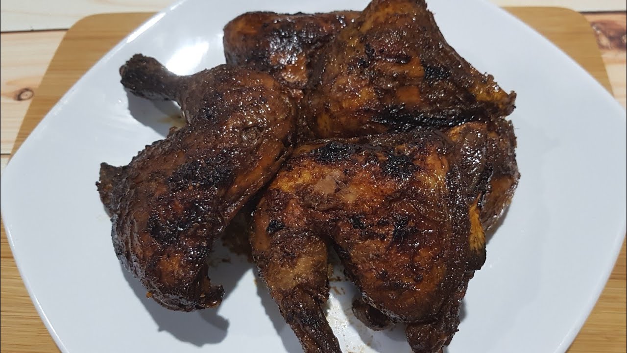 Masakan Sehat RESEP AYAM BAKAR KECAP || Pakai Teflon Yang Bergizi Tinggi