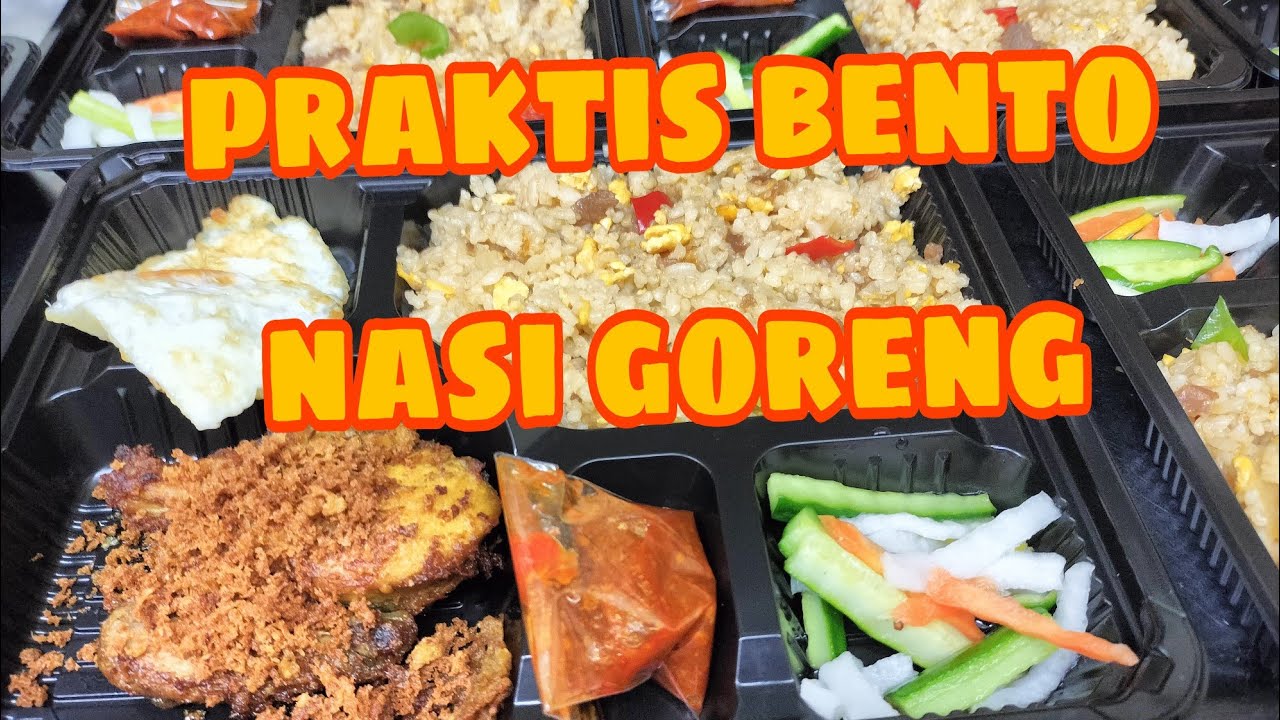 Bahan Makanan CARA PRAKTIS ‼️ BIKIN NASI GORENG ORIENTAL DAGING SAPI UNTUK BENTO Yang Mantap